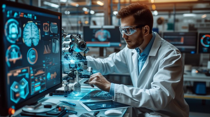 Free Scientist Analyzing Data Image - Scientist, Laboratory, Data ...
