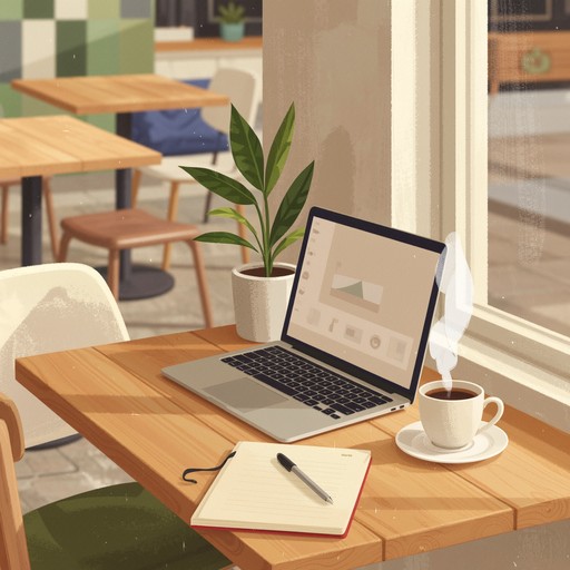 Free Cozy coffee workstation Image - Workspace, Cafe, Laptop | Download ...