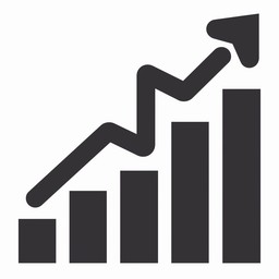 Free Rising graph icon Image - Graph, Growth, Business | Download at ...