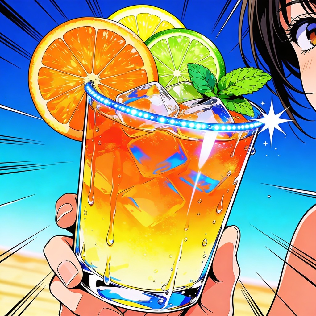 Free Anime Citrus Refreshment Image - Mocktail, Anime, Manga | Download ...
