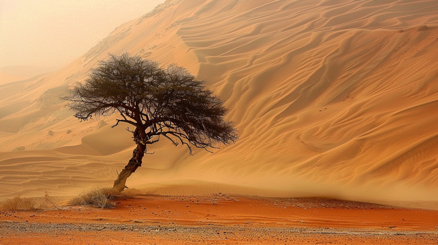 Free Desert Solitary Tree Image - Desert, Tree, Sand | Download at ...