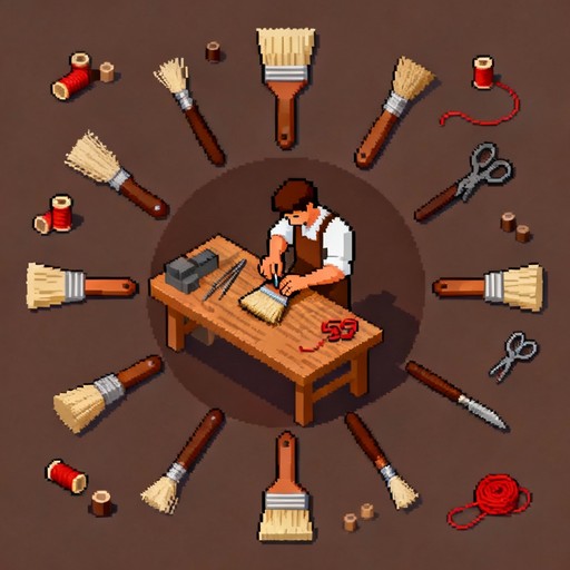 Free Pixel Artisan Workshop Image - Pixelart, Isometric, Crafting ...