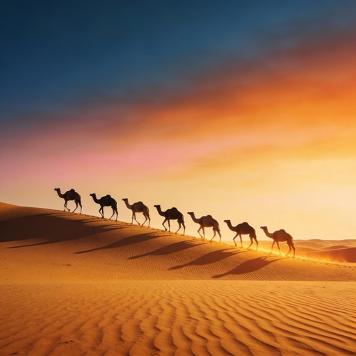 Free Desert Caravan Journey Image - Camels, Desert, Dunes | Download at ...