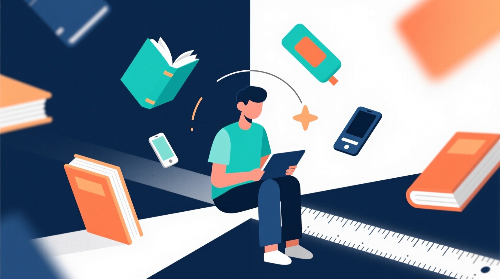 Free Modern Learning Illustration Image - Student, Learning, Education ...