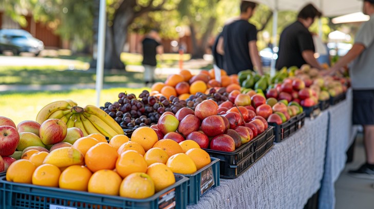 Free Fresh Fruit Display Image - Fruit, Farmers Market, Fresh ...