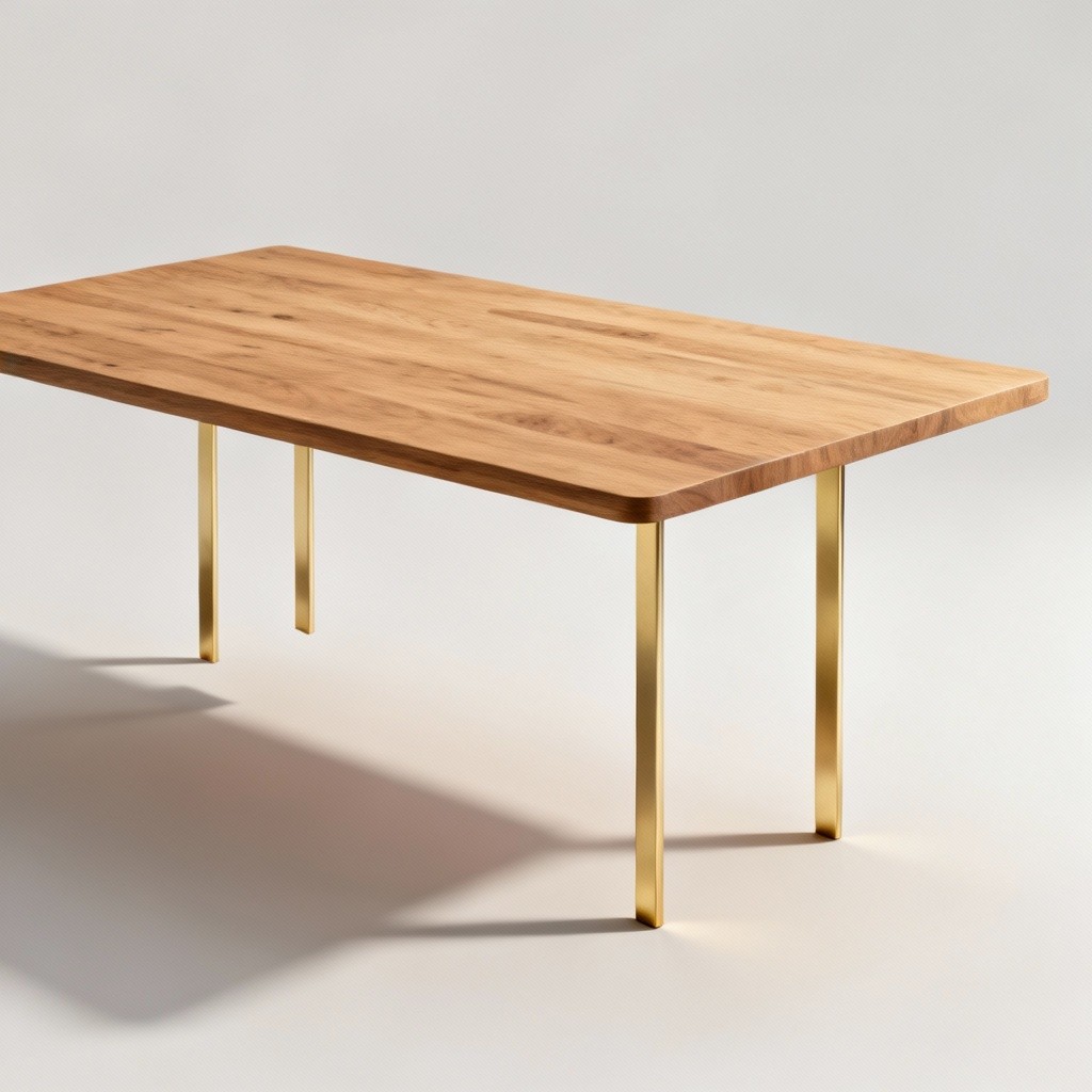Free Floating Oak Table Photo - Table, Furniture, Oak | Download at ...