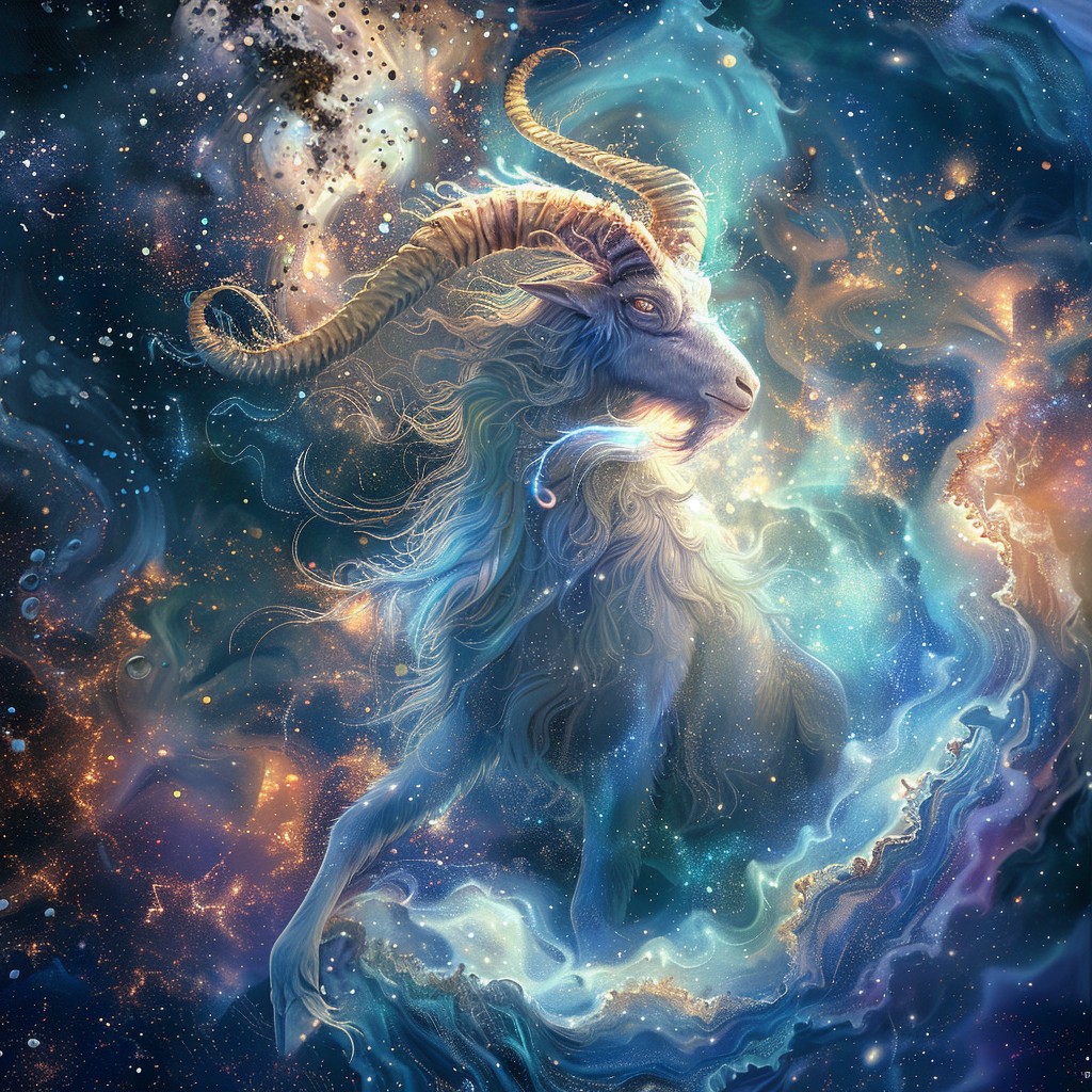 Free Mystical Cosmic Goat Image - Mystical, Cosmic, Goat | Download at ...