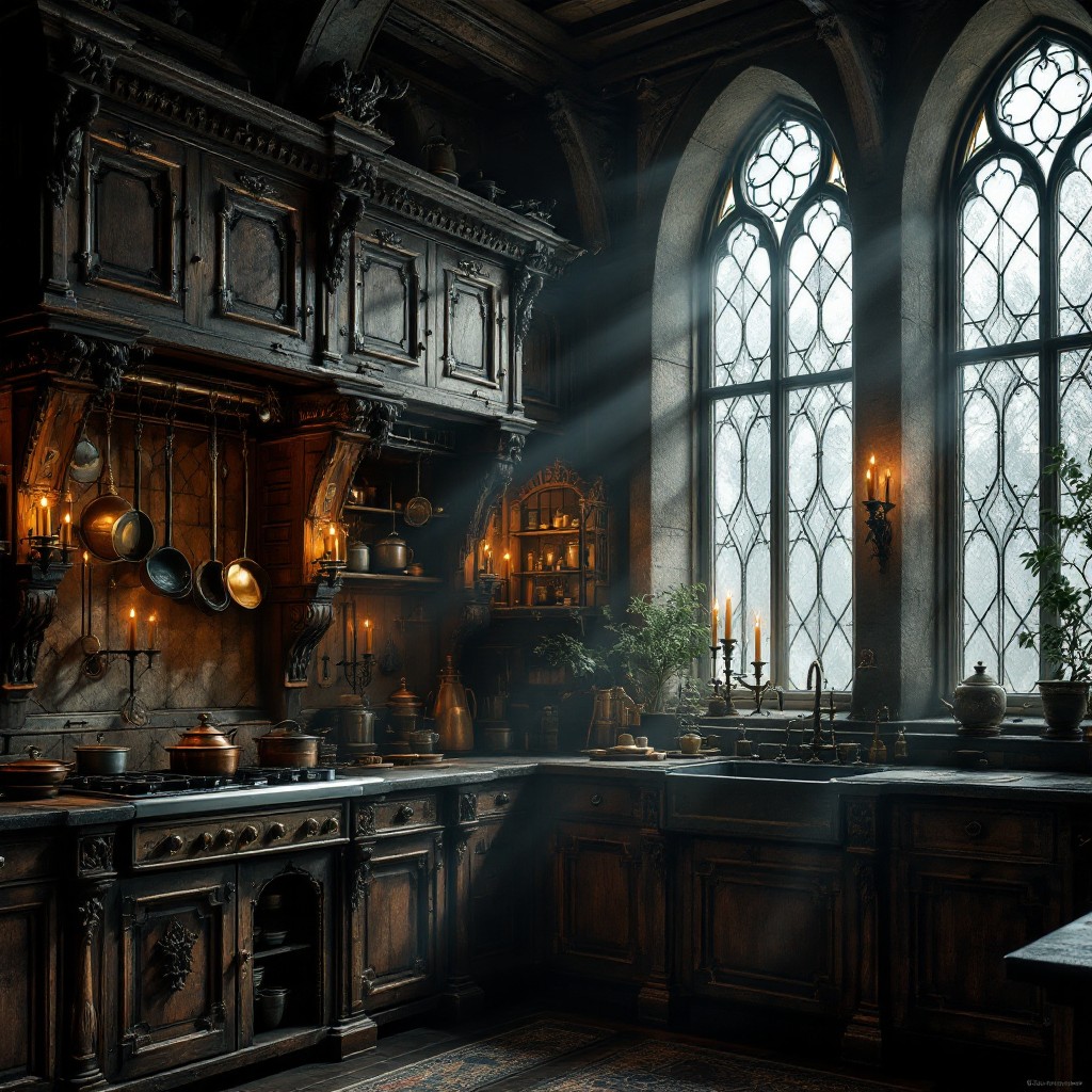 Free Medieval Kitchen Mystery Image - Gothic, Medieval, Moonlight ...