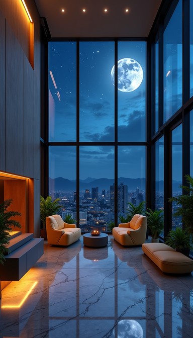 Stunning Urban Penthouse Apartment With High Ceilings And Hardwood Floors image