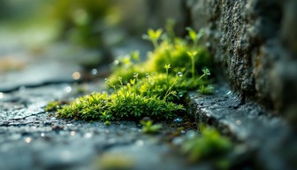 Free Moss Conquers Concrete Image - Moss, Macro, Green | Download at ...