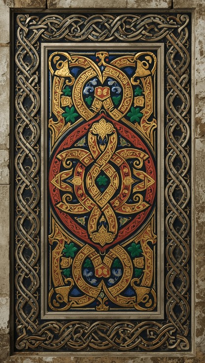 Free Celtic Illuminated Manuscript Image - Celtic, Knotwork, Manuscript ...