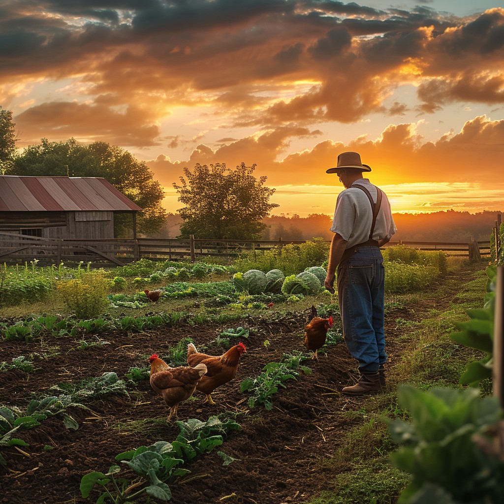 Java Rural Farm Sunrise Free Sunrise Farm Scenery Image - Sunrise, Farmer, Garden | Download at ...