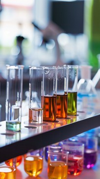 Free Colorful Lab Samples Image - Laboratory, Chemicals, Test Tubes ...