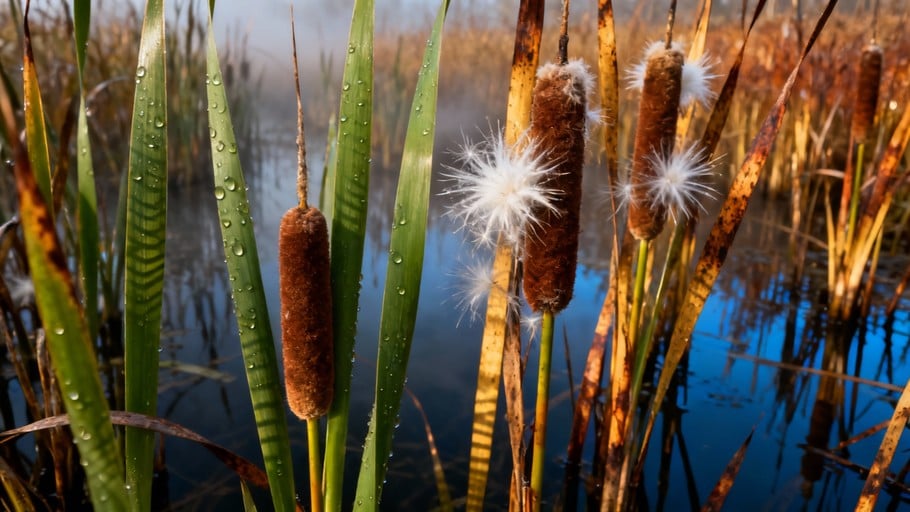 Free Cattail Wetland Textures Image - Cattails, Wetland, Marsh ...