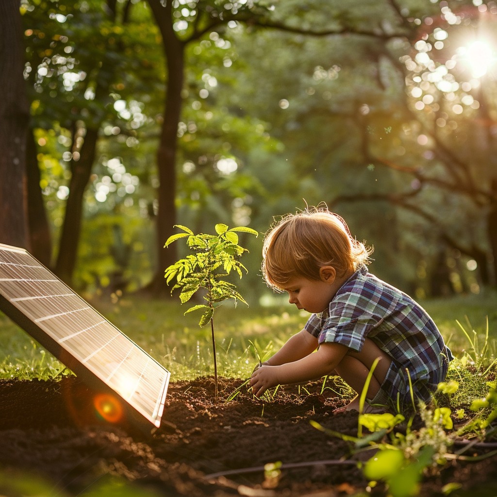 Free Child Plants Tree Image - Child, Nature, Planting | Download at ...