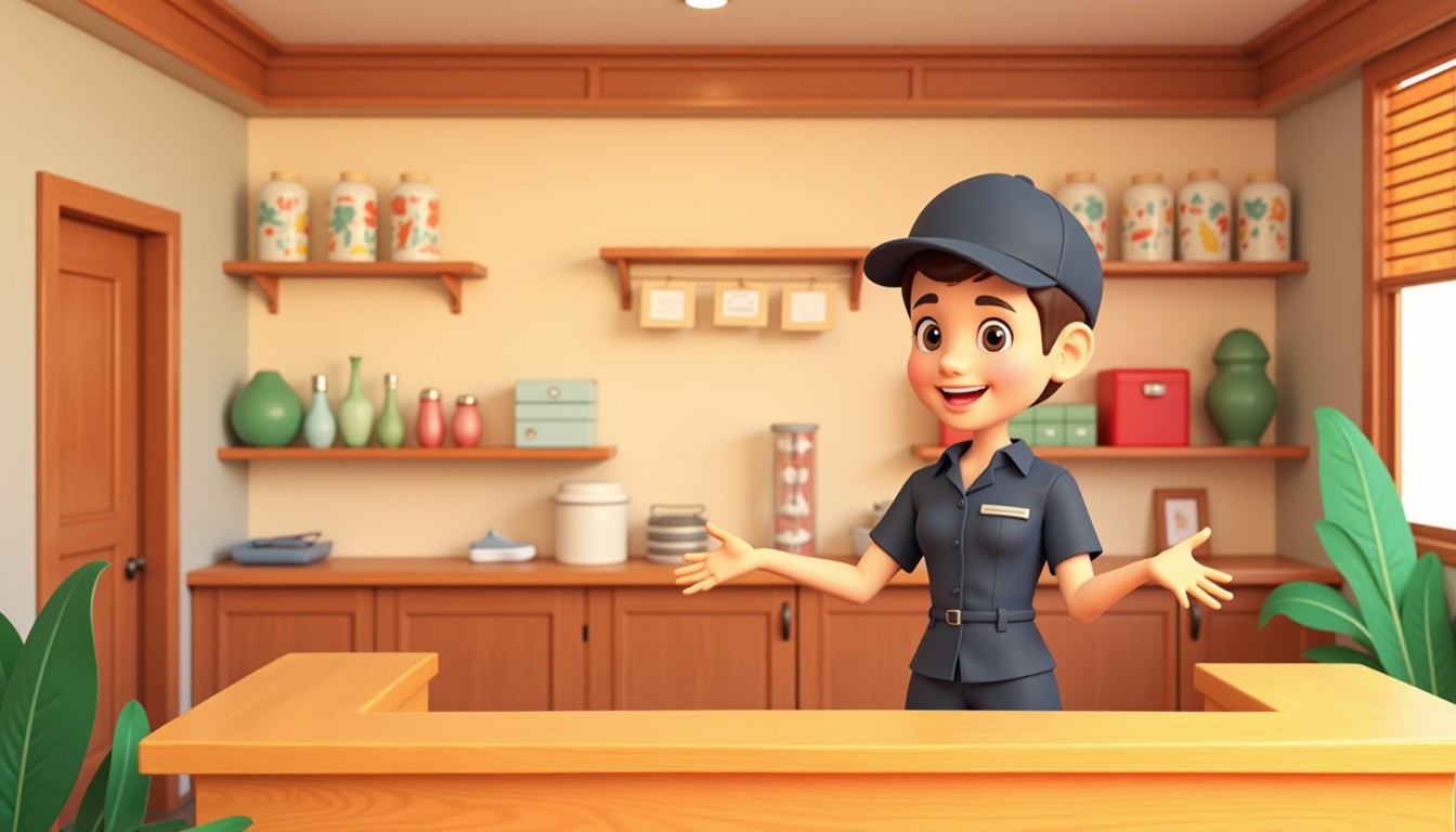 Grumpy Shop Assistent Free Friendly Shop Assistant Image - Shopkeeper, Store, Retail ...