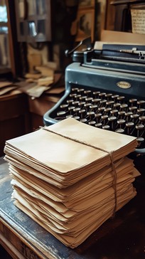 Free Old bundled letters Image - Vintage, Letters, Typewriter ...