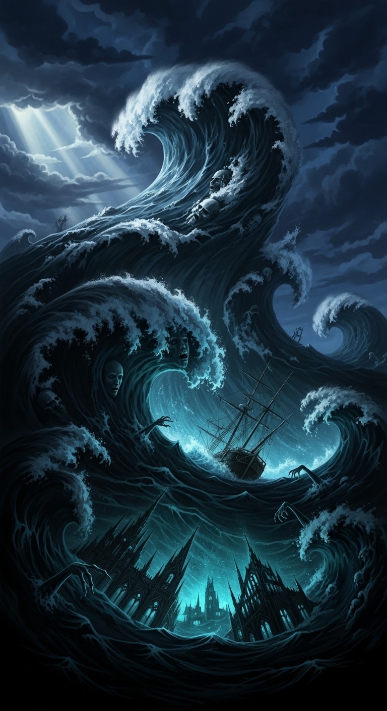 Free Gothic Ocean Terror Photo - Gothic, Ocean, Waves | Download at ...