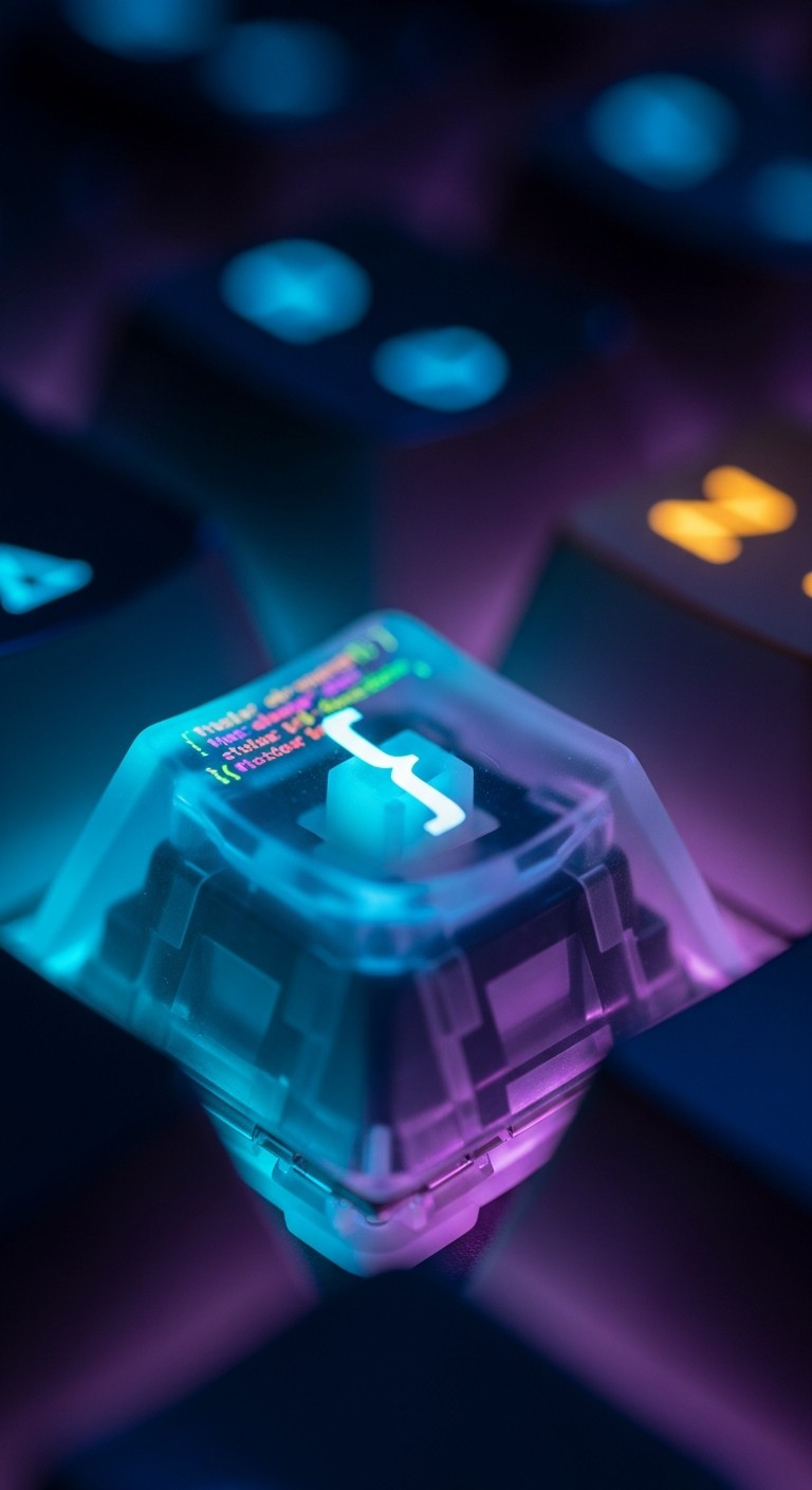 Free Code Glows Bright Image - Keyboard, Coding, Programming | Download ...
