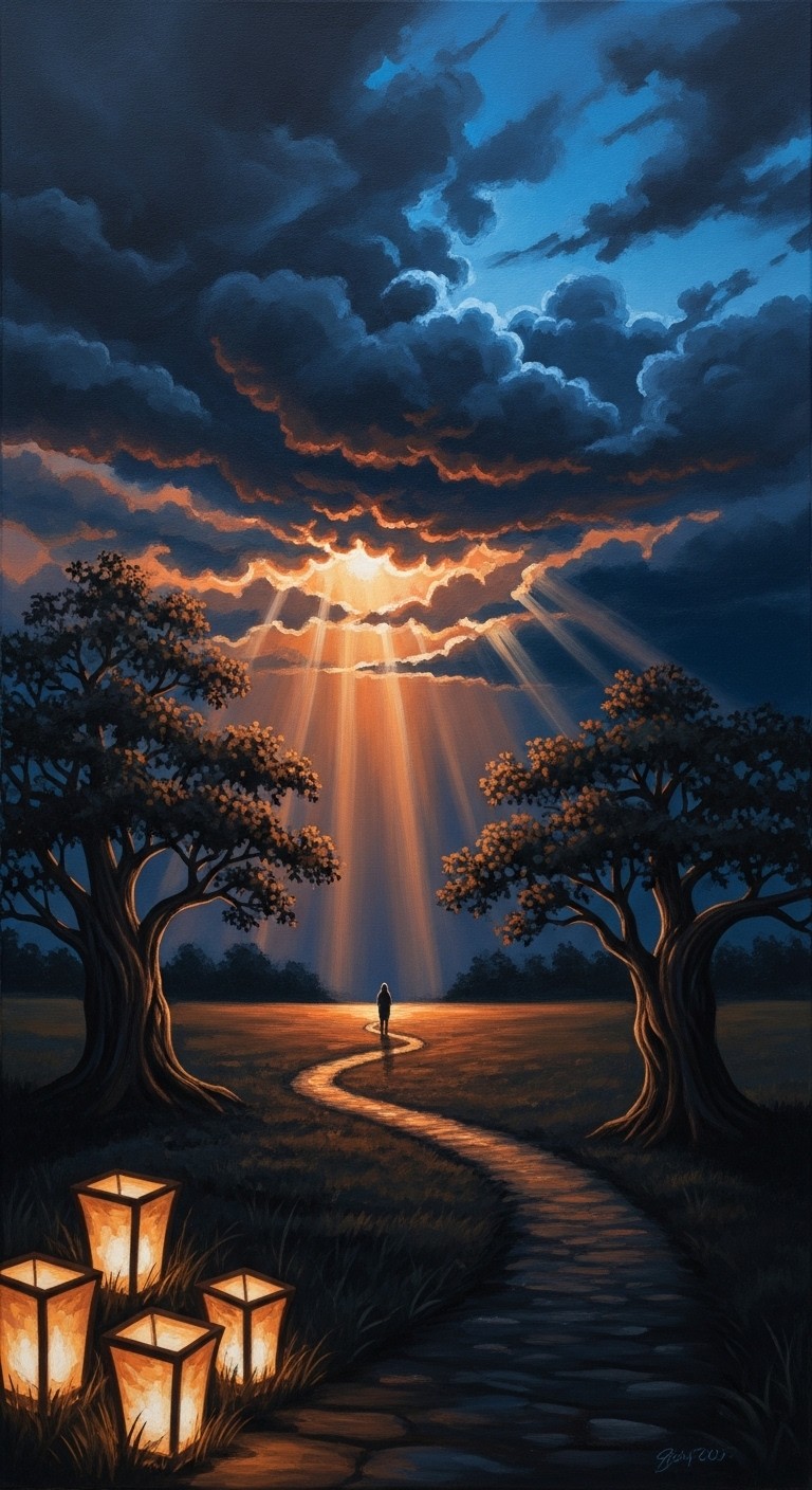 Restless Path Free Path Of Resilience Image - Storm, Path, Lanterns | Download at ...
