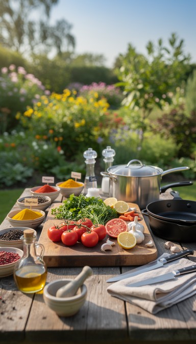 Free Fresh Outdoor Kitchen Image - Outdoor, Cooking, Garden | Download ...