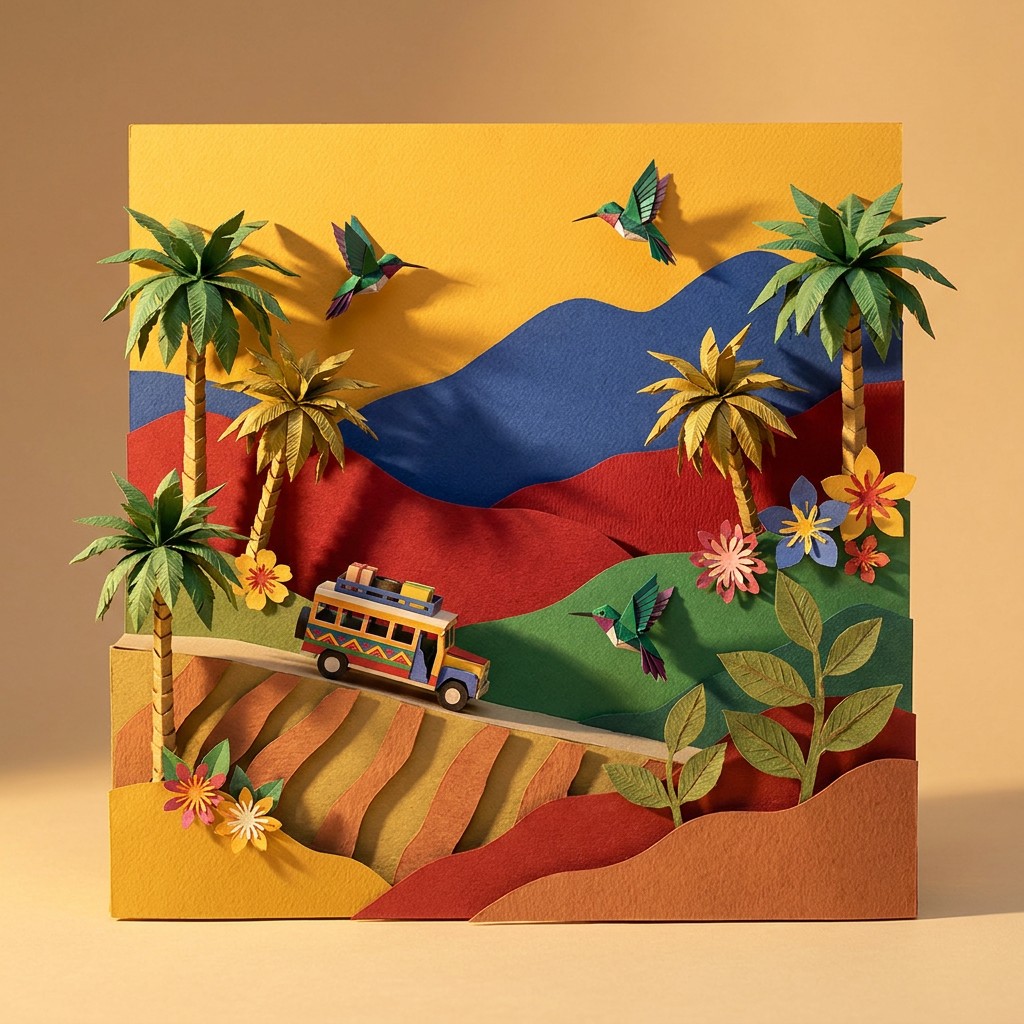 Free Colombian Paper Paradise Image - Papercraft, Origami, Sculpture ...