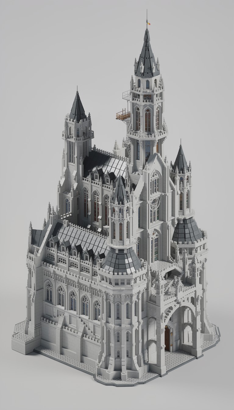 Free Majestic Block Castle Image - Castle, Architecture, Blocks ...