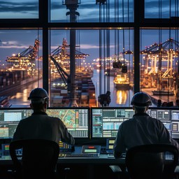 Free Port Control Room Image - Port, Control, Room | Download at StockCake