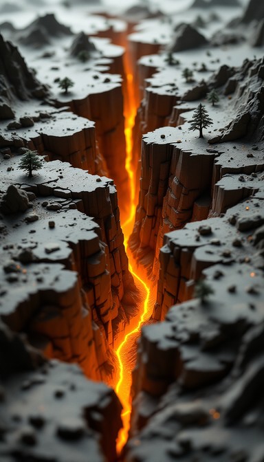 Free Earth Splits Open Image - Papercraft, Diorama, Layered | Download ...