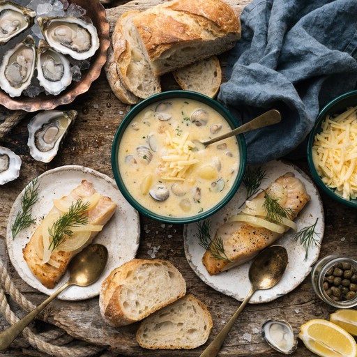 Free Sunset Chowder Dreams Image - Chowder, Soup, Seafood | Download at ...