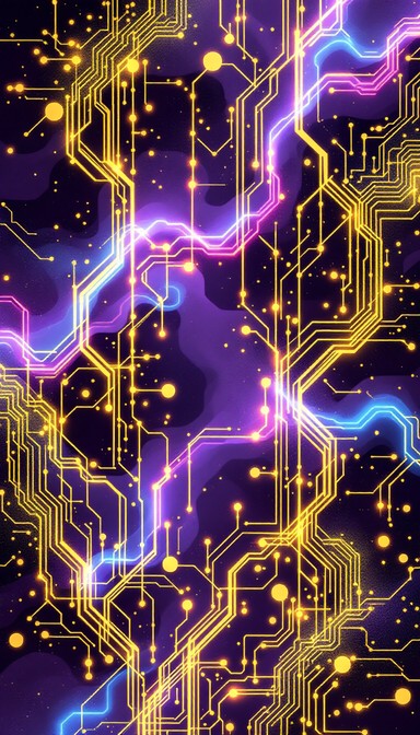 Free Circuits Meet Tradition Image - Circuits, Purple, Gold | Download ...