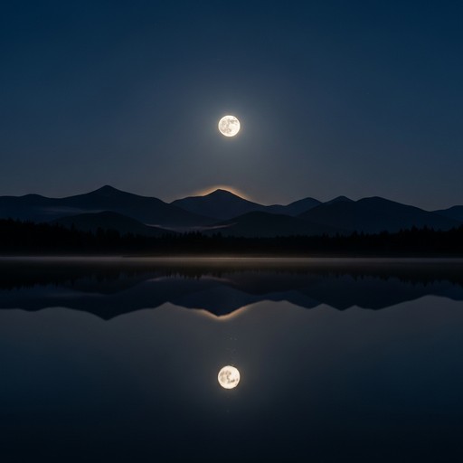 Moon Flection Free Moonlit Mirror Reflection Image - Moonlight, Reflection, Symmetry ...