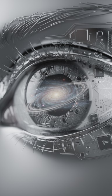 Free Artificial Vision Universe Image - Ai, Eyeball, Universe ...