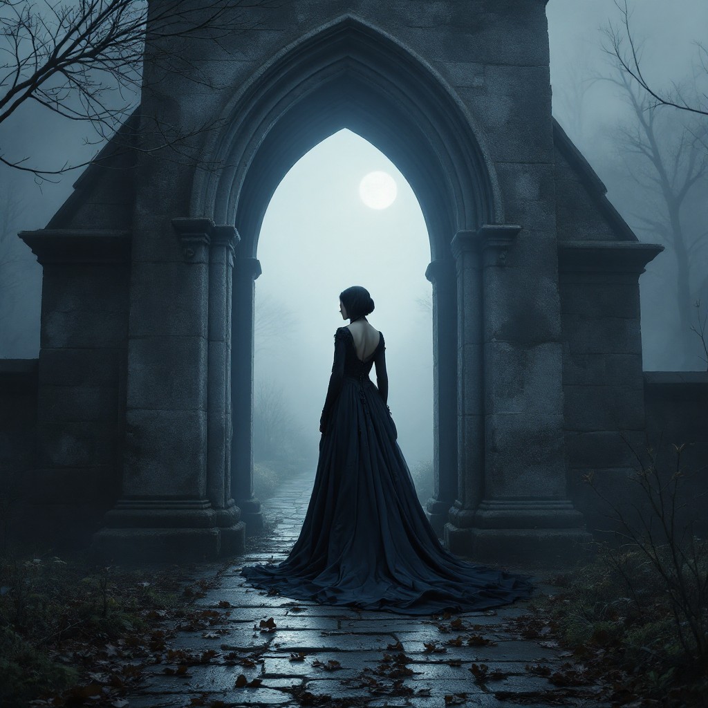 Free Gothic Mourning Solitude Image - Gothic, Victorian, Mourning ...