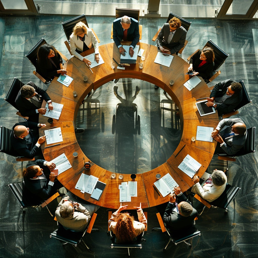 Free Corporate Meeting Discussion Image - Meeting, Business, Corporate ...
