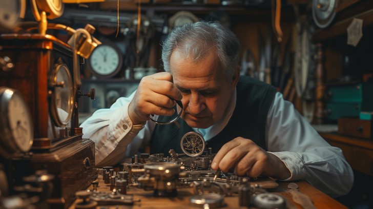 Free Watchmaker at Work Image - Watchmaker, Workshop, Repair | Download ...