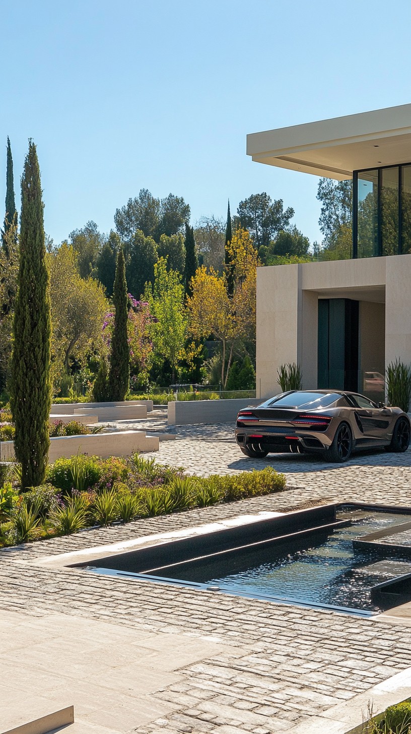 Free Luxury Home Driveway Image - Luxury, Mansion, Sports | Download at ...