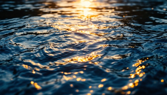Sunlit Ripples Free Sunlit Water Ripples Image - Water, Sunset, Ripples | Download at ...