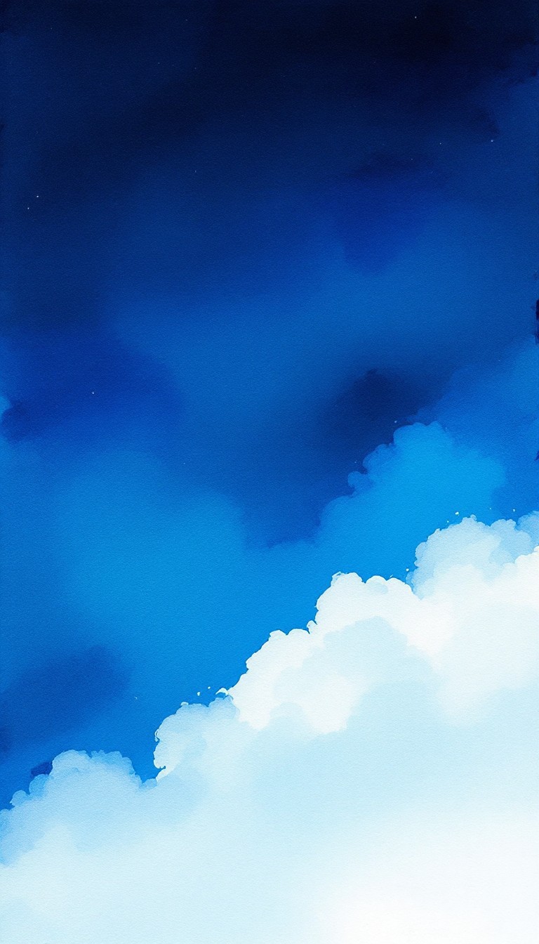 Free Serene Sky Gradient Image - Watercolor, Minimal, Abstract ...