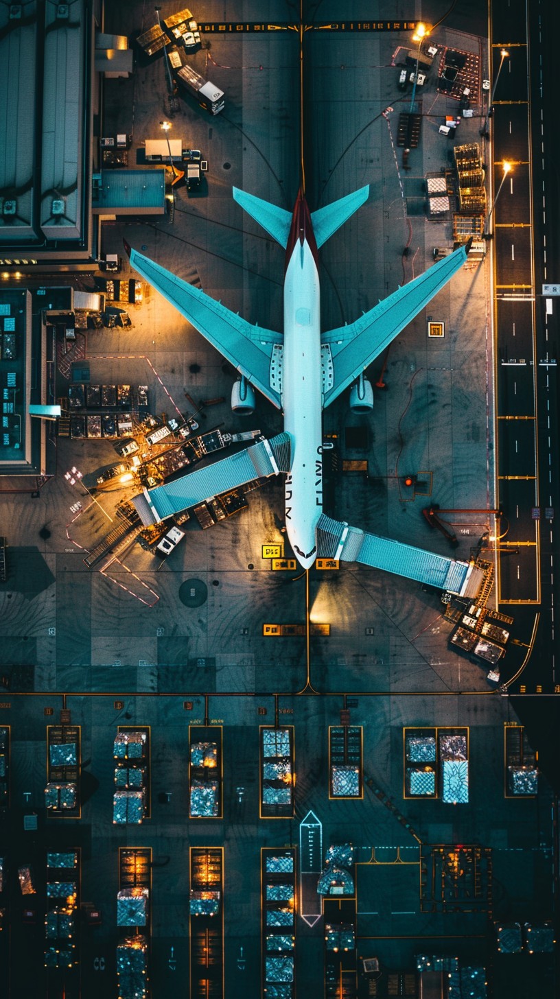 Free Airport Aerial View Image - Aerial, Airport, Airplane | Download ...