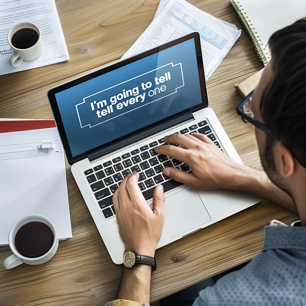 Free Man typing message Image - Typing, Laptop, Message | Download at ...