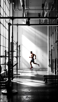 Workout Shadow Graphics Free Strength in Shadow Image - Fitness, Minimal, Gym | Download at ...