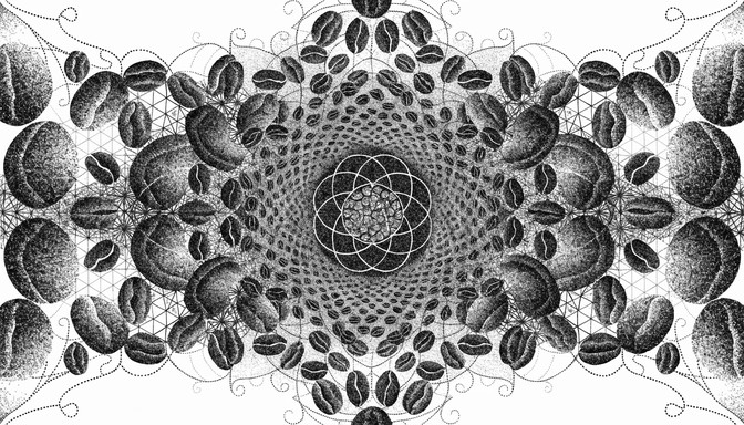 Free Sacred Bean Geometry Image - Mandala, Geometric, Dotwork ...