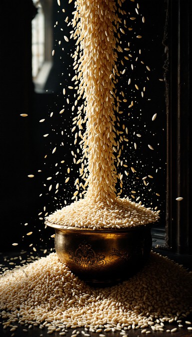 Steam Golden Rice Free Golden Rice Flow Image - Rice, Golden, Steam | Download at StockCake