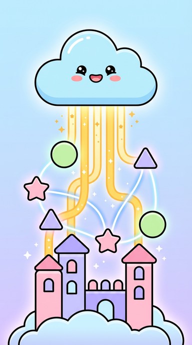 Free Cloud Computing Magic Image - Cloud, Computing, Kawaii | Download ...