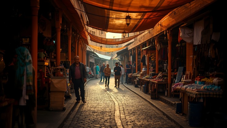 Free Vibrant Bazaar Pathway Image - Bazaar, Market, Souk | Download at ...