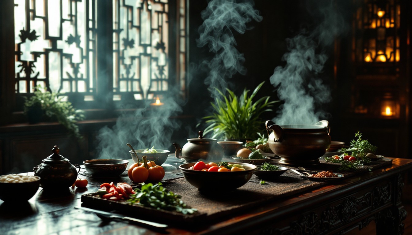 Shinois Kitchen Free Mystical Chinese Kitchen Image - Cooking, Steam, Traditional ...