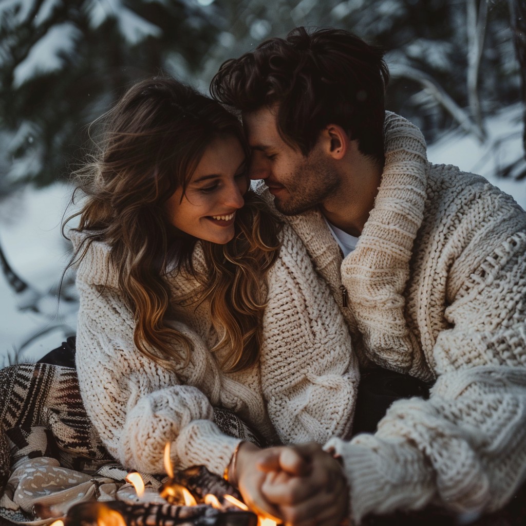 Free Cozy Winter Love Image - Couple, Love, Winter | Download at StockCake