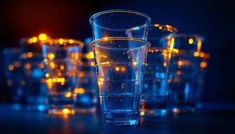 Free Glowing Party Cups Image - Cups, Amber, Translucent | Download at ...