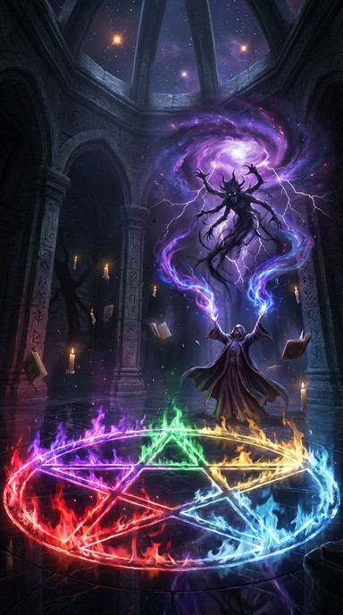 Free Hellfire Pentagram Summoning Image - Demon, Pentagram, Pixel ...